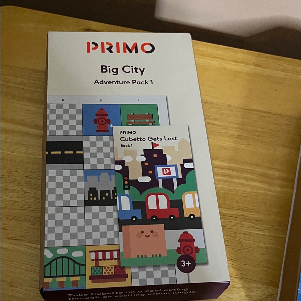 😄PRIMO BIG CITY Adventure pack 1 Cubetto gets lost